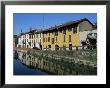 Navigli Quarter, Milan, Italy by Hans Peter Merten Limited Edition Print