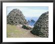 Stone Beehive Huts, Skellig Michael, Unesco World Heritage Site, County Kerry, Republic Of Ireland by David Lomax Limited Edition Print