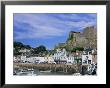 Mount Orgueil Castle And Harbour, Gorey, Grouville, Jersey, Channel Islands, United Kingdom by Neale Clarke Limited Edition Print