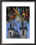 Easter Gate Decoration Hanging From The Easter Gate On Old Town Square, Old Town, Prague by Richard Nebesky Limited Edition Print