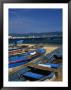 Fishing Boats On The Beach, Acapulco by Angelo Cavalli Limited Edition Print