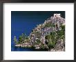 Old Stone Teahouse Perched On Top Of Fanette Island On Lovely Emerald Bay, Lake Tahoe, California by Eddie Brady Limited Edition Print