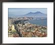 Mt. Vesuvius And View Over Naples, Campania, Italy by Walter Bibikow Limited Edition Print