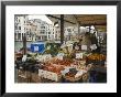 Fruit And Vegetable Stall At Canal Side Market, Venice, Veneto, Italy by Christian Kober Limited Edition Print