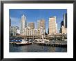 Skyline From Elliot Bay, Seattle, Washington, Usa by Charles Sleicher Limited Edition Print