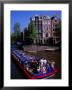 Canal Sightseeing Boat, Amsterdam, Netherlands by Wayne Walton Limited Edition Print