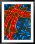 Gift Box Decoration Made Of Christmas Lights, Washington, Usa by William Sutton Limited Edition Print