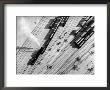 Aerial View Of Trains After Snowfall In The City by Margaret Bourke-White Limited Edition Pricing Art Print
