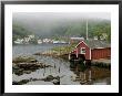 Norway, Fishing Village by Brimberg & Coulson Limited Edition Pricing Art Print