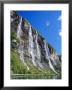 Seven Sisters Falls As Seen From Ferry, Geiranger Fjord, Norway, Europe by Anthony Waltham Limited Edition Pricing Art Print