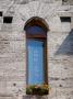 Window That Overlooks Street Full Of Visitors, San Gimignano, Italy by Robert Eighmie Limited Edition Pricing Art Print