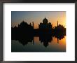 17Th Century Taj Mahal Reflected In Yanuna River, Agra, Uttar Pradesh, India by Richard I'anson Limited Edition Print