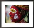 A Profile Of A Tribeswoman During The Annual Sing-Sing In Goroka by Jodi Cobb Limited Edition Print