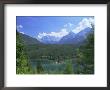 View To The Zugspitze Across The Fernsteinsee, Tirol (Tyrol), Austria, Europe by Ruth Tomlinson Limited Edition Pricing Art Print