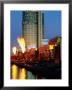 Crown Casino With Riverside Flame Display, Melbourne, Victoria, Australia by Christopher Groenhout Limited Edition Print