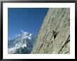 A Man Climbing Near Naysar Pass, Karakoram Mountains, Pakistan by Jimmy Chin Limited Edition Pricing Art Print