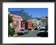 Bo-Kaap District (Malay Quarter) With Table Mountain Behind, Cape Town, South Africa by Fraser Hall Limited Edition Print