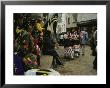 Cepni Women In Traditional Garb Gather On A Turkish Street by Randy Olson Limited Edition Print