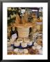 Cheese And Bread On Food Stall At Viktualienmarkt, Munich, Bavaria, Germany by Yadid Levy Limited Edition Print