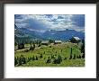 Granite Park Chalet, Glacier National Park, Montana, Usa by Chuck Haney Limited Edition Print
