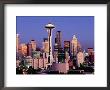 Skyline From Quenn Anne Hill With The Needle, Seattle, Washington by John Elk Iii Limited Edition Print