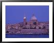 City Skyline At Dusk, Valetta, Malta by Steve Vidler Limited Edition Pricing Art Print