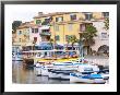 View Of Harbour With Fishing And Leisure Boats, Sanary, Var, Cote D'azur, France by Per Karlsson Limited Edition Print