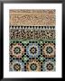 Tile And Stucco Decoration, Ali Ben Youssef Medersa, Marrakech (Marrakesh), Morocco, Africa by Bruno Morandi Limited Edition Pricing Art Print