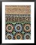 Tile And Stucco Decoration, Ali Ben Youssef Medersa, Marrakech (Marrakesh), Morocco, Africa by Bruno Morandi Limited Edition Print