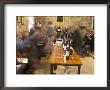 Visitors In The Tasting Room, Chateau Belingard, Bergerac, Dordogne, France by Per Karlsson Limited Edition Print