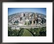 State Capitol And Downtown Seen From Gateway Arch, Which Casts A Shadow, St. Louis, Usa by Tony Waltham Limited Edition Print