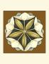 Floral Mandala On Caramel Iv by Erica J. Vess Limited Edition Pricing Art Print