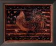 Old Glory Rooster by Susan Winget Limited Edition Pricing Art Print