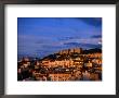 City And Castelo De Sao Jorge On Hill, Lisbon, Portugal by Martin Moos Limited Edition Print