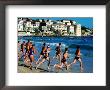 Surf Lifesaver Training At Bondi Beach, Sydney, New South Wales, Australia by Holger Leue Limited Edition Print