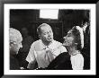 Directors Cecil B. Demille And Billy Wilder With Gloria Swanson During Shooting Of Sunset Blvd by Allan Grant Limited Edition Print