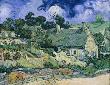 Straw-Roofed Houses by Vincent Van Gogh Limited Edition Print