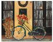 Bicycle With Flowers by Suzanne Etienne Limited Edition Pricing Art Print