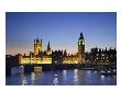 Big Ben And Houses Of Parliament, London, England by Jon Arnold Limited Edition Print