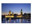 Big Ben And Houses Of Parliament, London, England by Jon Arnold Limited Edition Print
