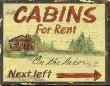 Cabin Rentals by Grace Pullen Limited Edition Print