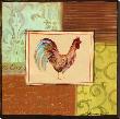 Patchwork Rooster Iii by Jennifer Sosik Limited Edition Print