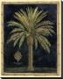 Caribbean Palm I With Bamboo Border by Betty Whiteaker Limited Edition Print
