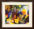 Landscape With Light Trees, 1910 by Auguste Macke Limited Edition Print
