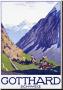 Gotthard, Schweiz by Emil Cardinaux Limited Edition Print