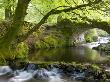 Robbers Bridge Crossing Weir Water, Exmoor National Park, Somerset, England by Adam Burton Limited Edition Print