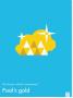You Know What's Awesome? Fool's Gold (Blue) by Wee Society Limited Edition Print
