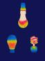Thermal Image Of Incandescent, Led And Cfl Light Bulbs by Tyrone Turner Limited Edition Print