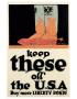 Keep These Off The U.S.A by John Norton Limited Edition Print