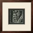 Exotic Woodblock In Black Iii by Chariklia Zarris Limited Edition Print